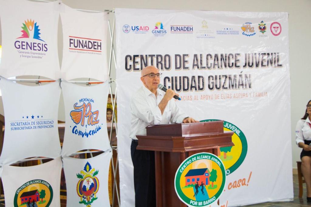 Elías Asfura afirmó su compromiso con el CDAJ en Honduras Elías Asfura afirmó su compromiso con el CDAJ en Honduras