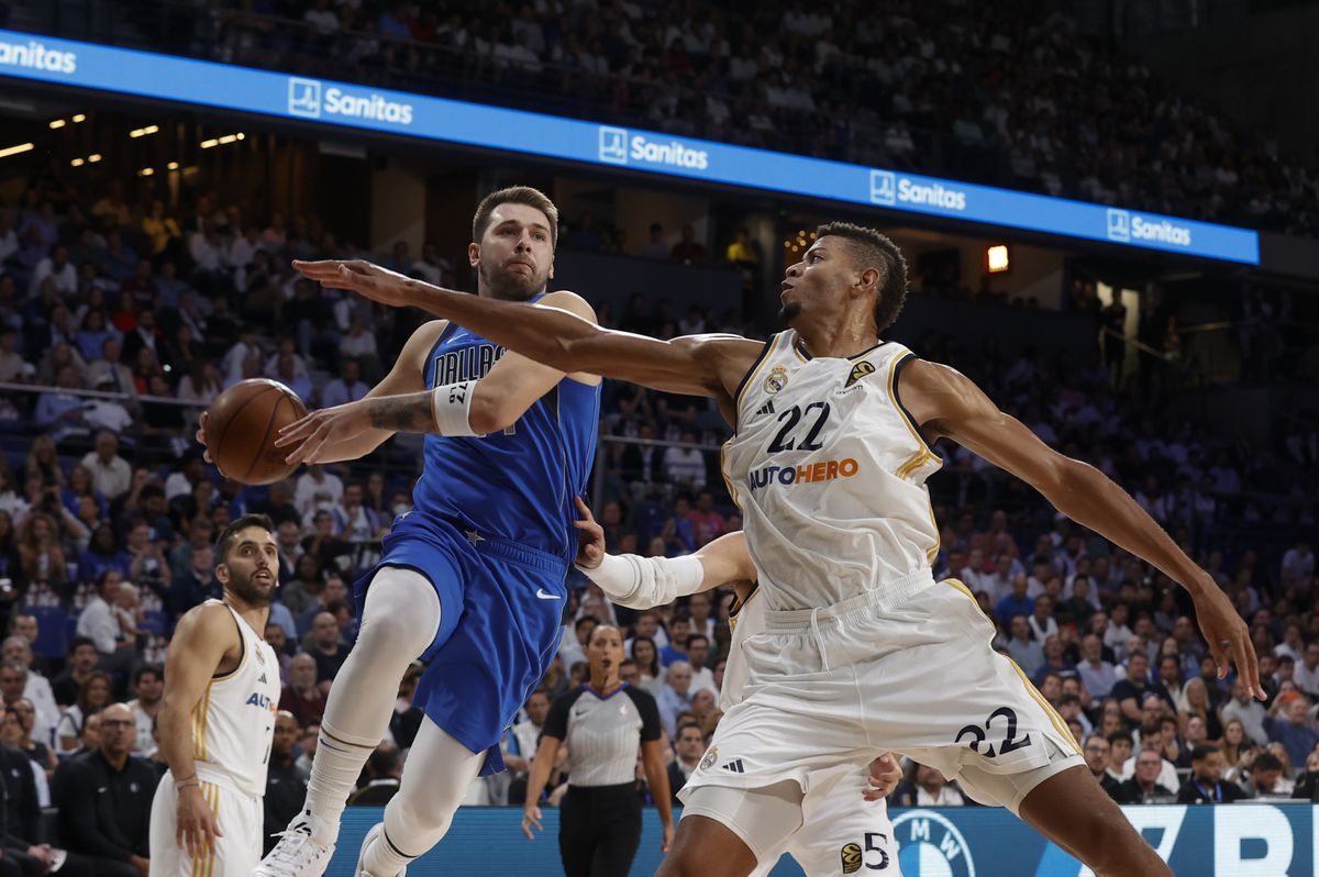 Real Madrid y Dallas Mavericks brindan por Luka Doncic | Baloncesto | Deportes
